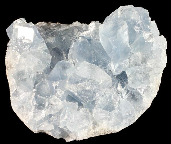 Sky Blue Celestine (Celestite) Crystal Cluster - Madagascar #54812